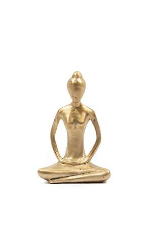 ESCULTURA YOGA DHYANA BRONZE